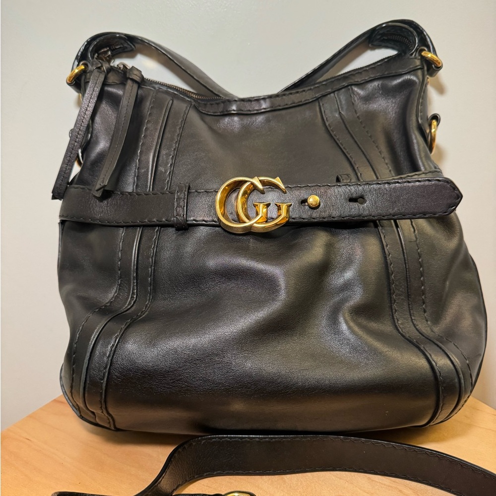 Gucci Belted Purse (Rare) Authentic
